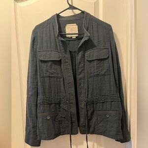 Hei Hei Anthropologie Button up Light jacket, new without tags, medium in gray